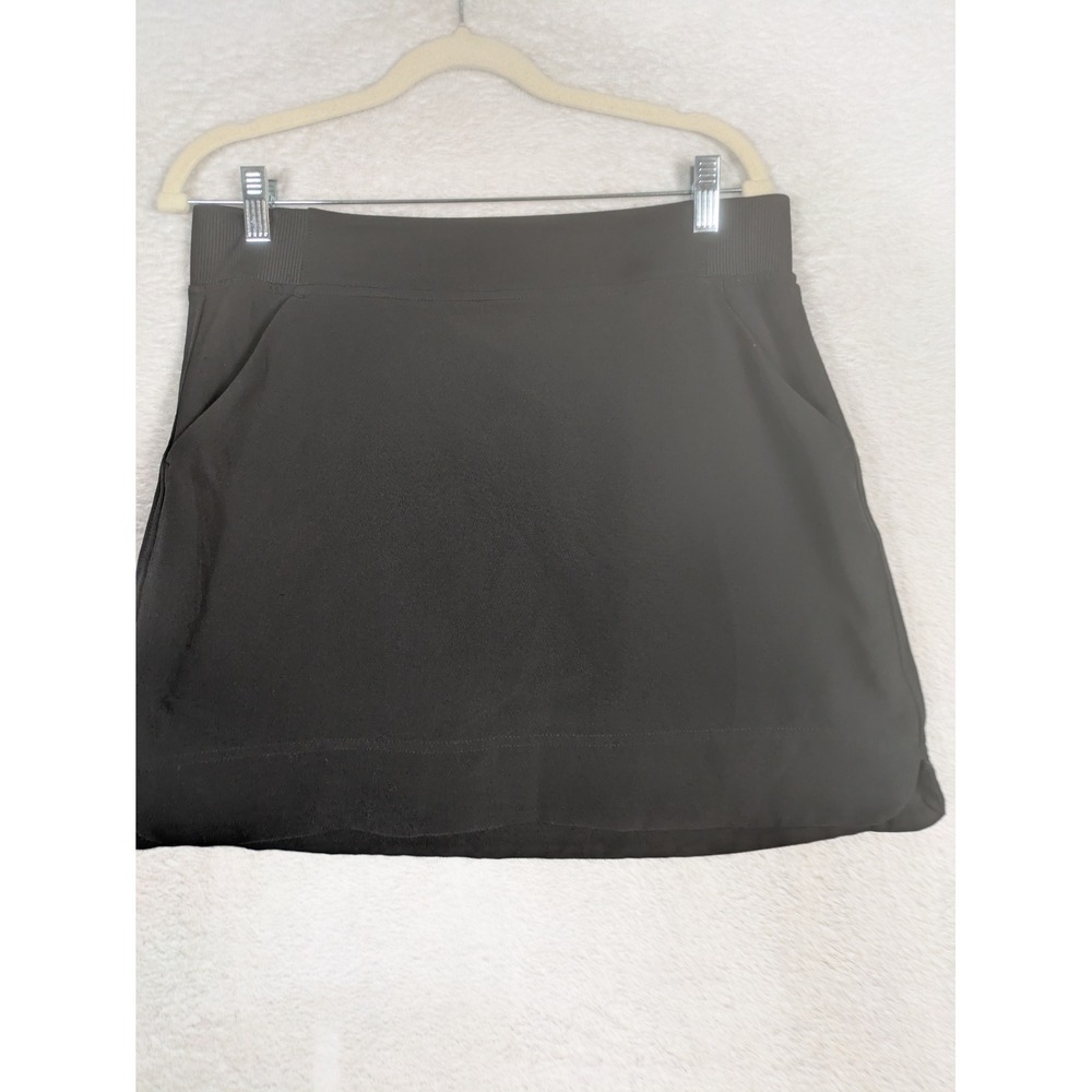 32 Degrees Skort Women's Medium Black Built-in Shorts Pockets Athletic Active